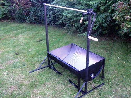 Diy deals spit roast